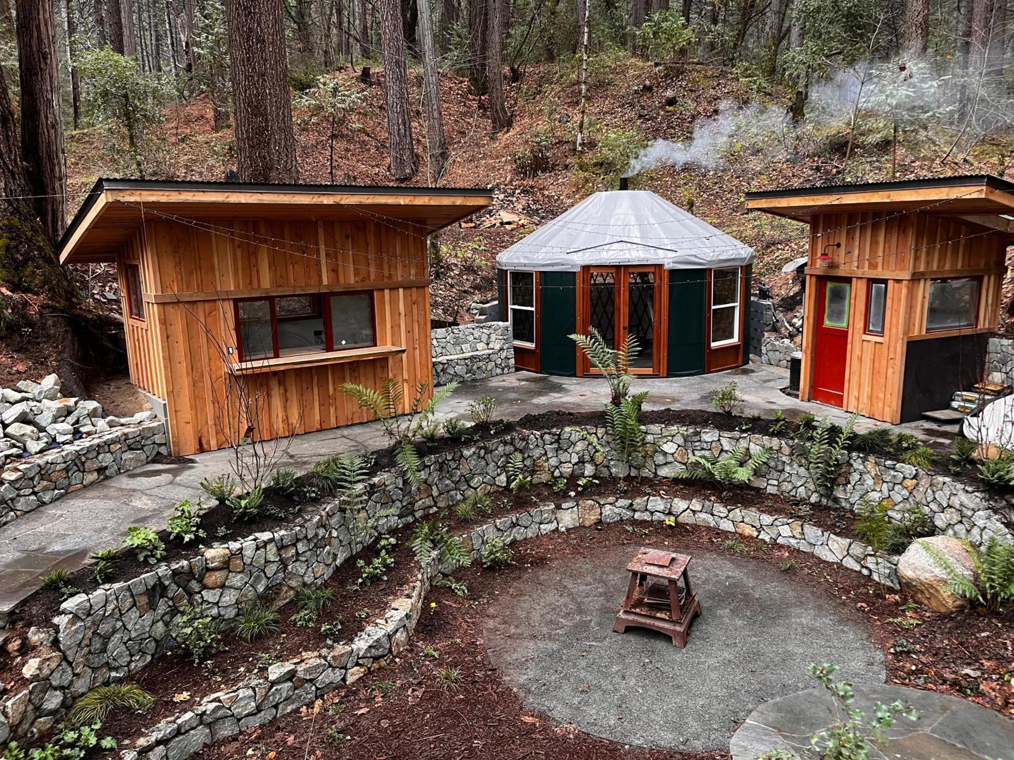 Magical Yurt In The Woods - 2 Miles From Town Hotel Nevada City Bagian luar foto