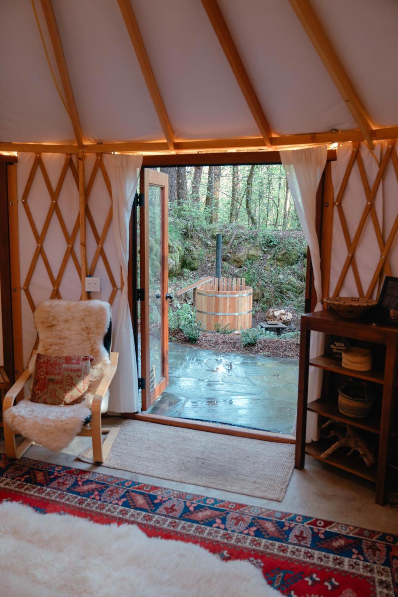 Magical Yurt In The Woods - 2 Miles From Town Hotel Nevada City Bagian luar foto