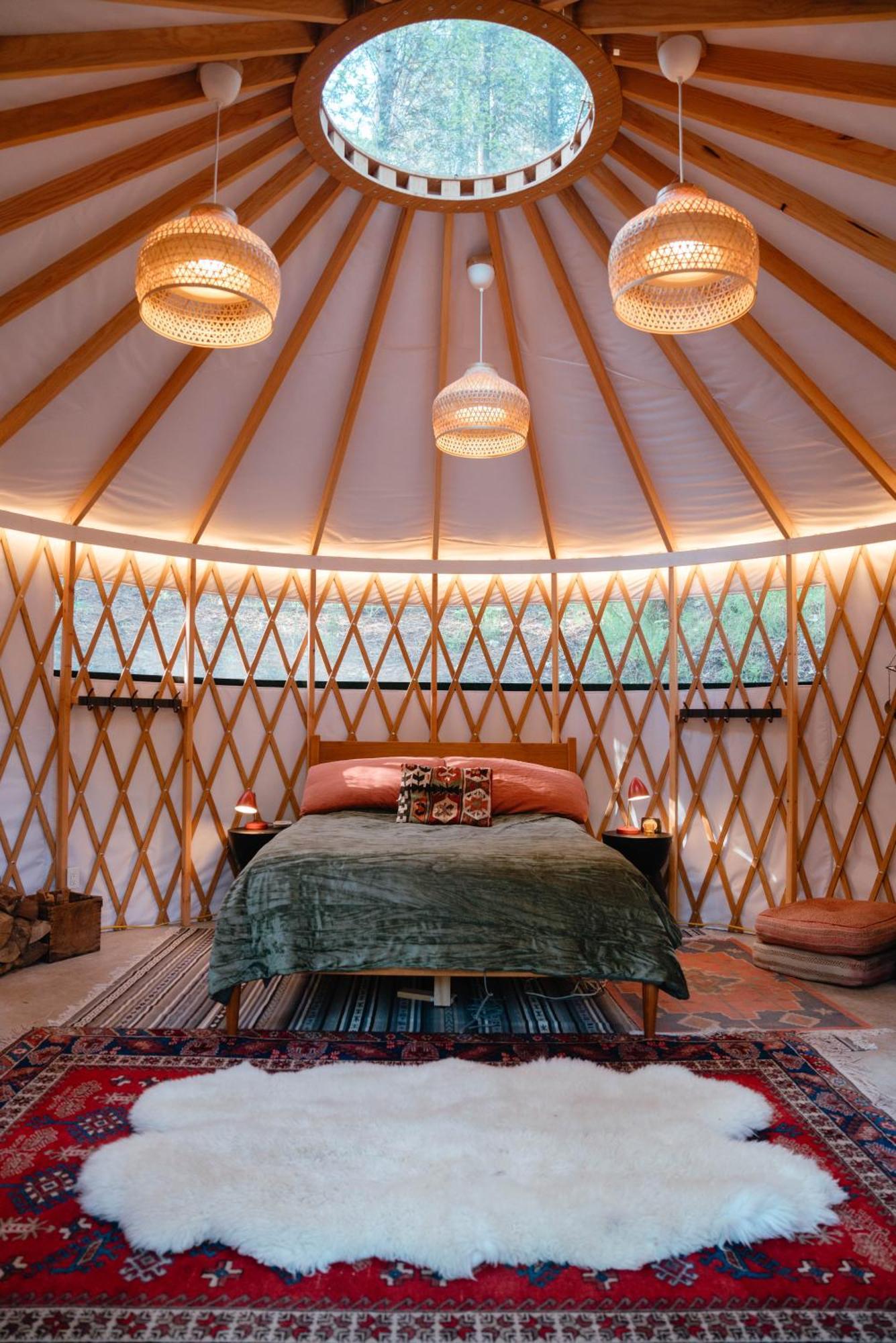 Magical Yurt In The Woods - 2 Miles From Town Hotel Nevada City Bagian luar foto