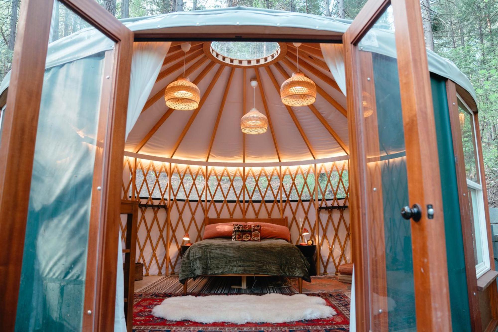 Magical Yurt In The Woods - 2 Miles From Town Hotel Nevada City Bagian luar foto